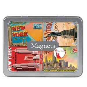 ❤️BUY 2 GET 1 FREE Cavallini & Co. New York City Souvenir Magnet Set, $19.50US